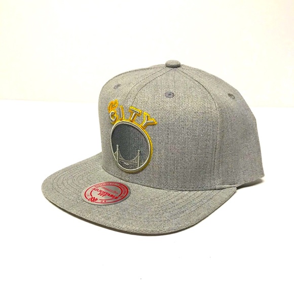 Golden State Warriors SnapBack Hat, Grey, New - Picture 2 of 10